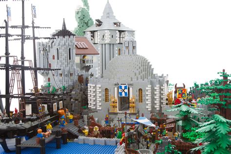 LEGO Diorama (castle): Halle der drei Könige | Lego castle, Lego ...