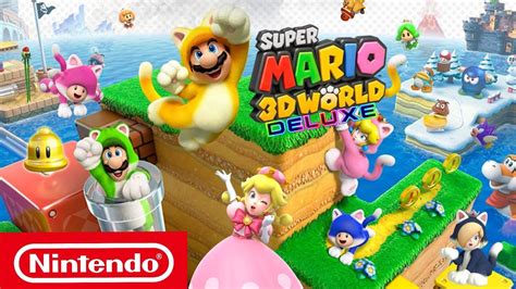 Super Mario 3D World Deluxe for Nintendo Switch Trailer - YouTube