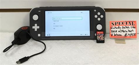 Nintendo Switch Lite 32GB W/ Mario Kart 8 Deluxe Game for sale in Lindenhurst, NY - 5miles: Buy ...