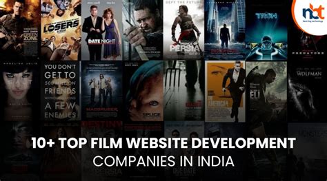 10+ Top Film website Development Companies in India