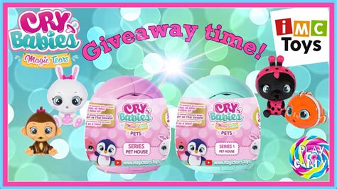 NEW GIVEAWAY! Cry Babies Magic Tears Pets Series PET HOUSE! 🐒🐠 Win a double set of pets! - YouTube