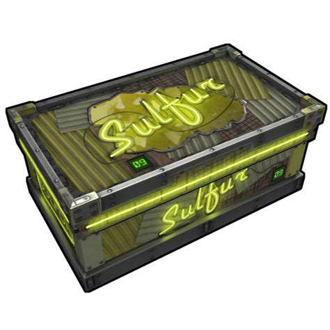 Buy or Sell Neon Sulfur Storage | RUST Skins