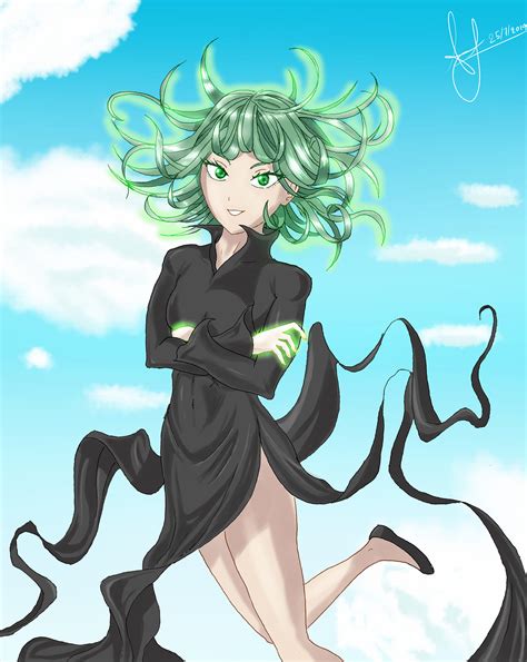 [OC][Fanart] I drew a happy Tatsumaki (One Punch Man) : r/anime