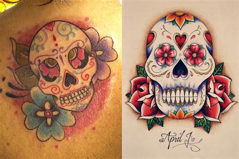 Sugar Skull Tattoos - Designs, Ideas & Meaning of Sugar Skull Tattoo ...