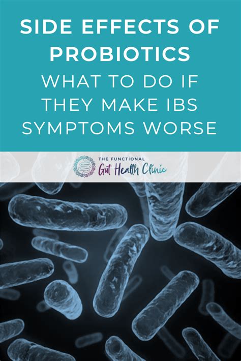 Side effects of probiotics on IBS symptoms