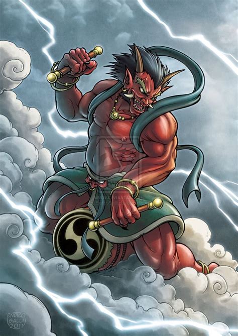 May 20th, 2013 - Raijin | Mythologie japonaise, Tatouage démon japonais ...