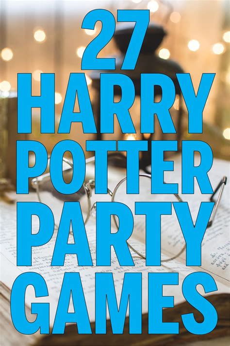 27 Magical Harry Potter Games for Muggles of All Ages - Play Party Plan