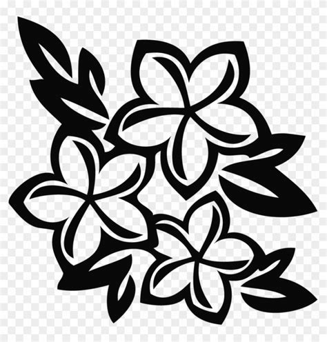 Hawaiian Flower Coloring Pages Printable | Best Flower Site