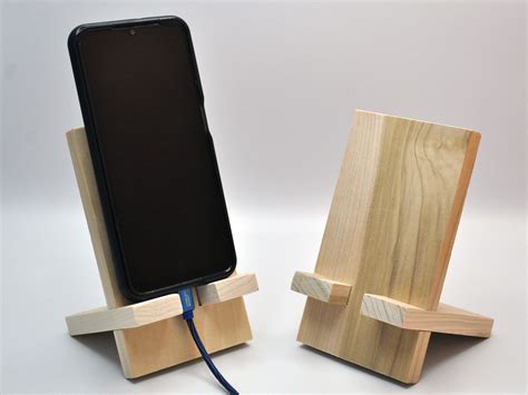 Wood Phone Stand for Crafting - Etsy