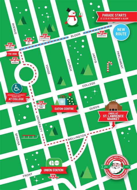 Santa Claus Parade route and road closures in Toronto for 2019