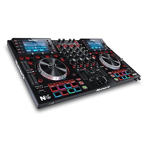 Numark NVII | DJ Controller for Serato DJ with Intelligent Dual-Display Screens & Touch ...