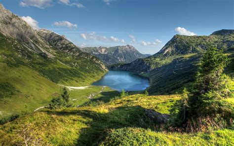 —austria-alps-mountain-lake-13377 – Wall Paper