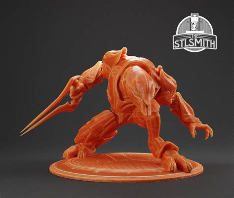 STL file Elite Spec Ops Halo Reach Miniature STL 😇・3D printer design to download・Cults