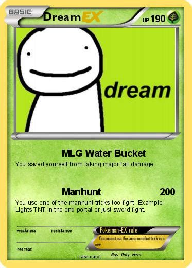 Pokémon Dream 202 202 - MLG Water Bucket - My Pokemon Card