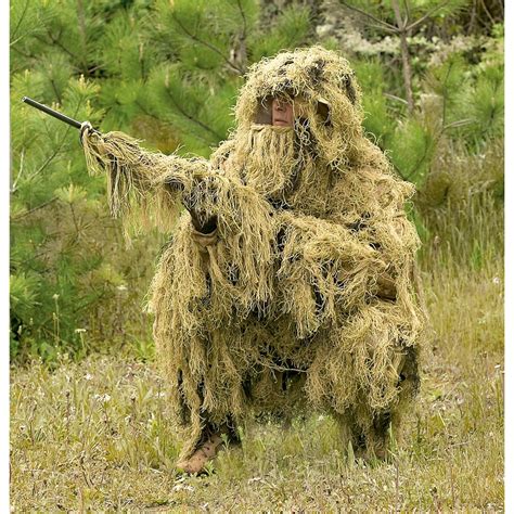 3D Ghillie Suit, 5 Piece Set - 124167, Tactical Clothing at Sportsman's Guide