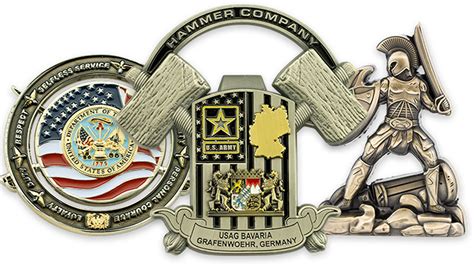 Custom Army Challenge Coins | Army Coins | Military Coins | U.S. DOD Coins