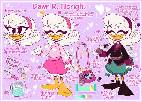 dawn albright ☀️ | Duck-Tales 🦆 Amino