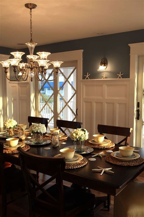 20+ Elegant Coastal Dining Room Design Ideas You Must Know - TRENDUHOME | Coastal dining room ...