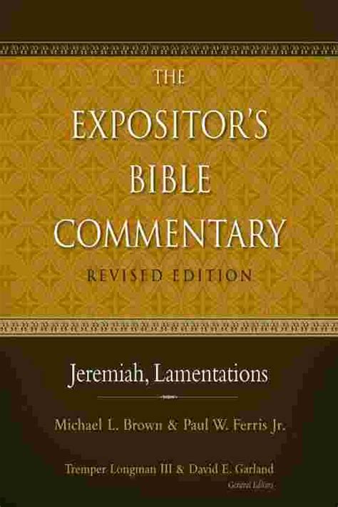 [PDF] Jeremiah, Lamentations by Michael L. Brown eBook | Perlego