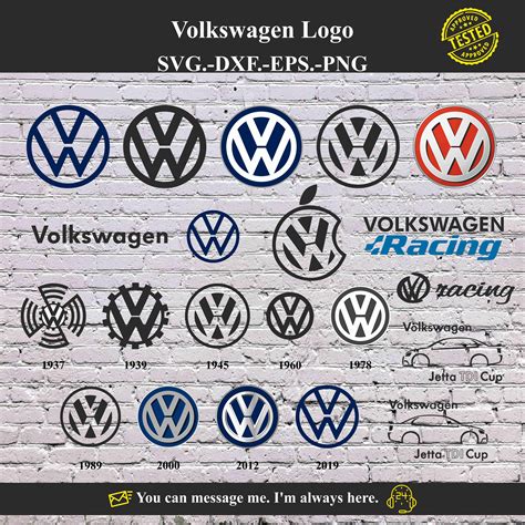 Volkswagen Logo SVG Vector Digital product - instant downloa - Inspire ...