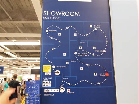Ikea Map | It's definitely designed like a maze to trap you … | Flickr