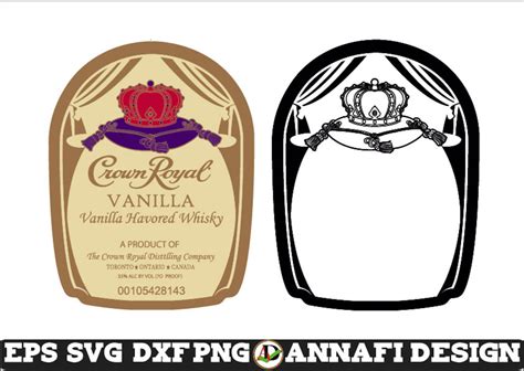 Crown Royal Label Svg