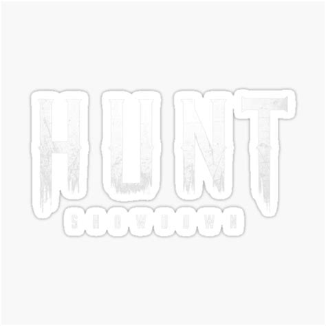 "Hunt Showdown Classic Logo" Sticker for Sale by wingedmonsoon39 | Redbubble