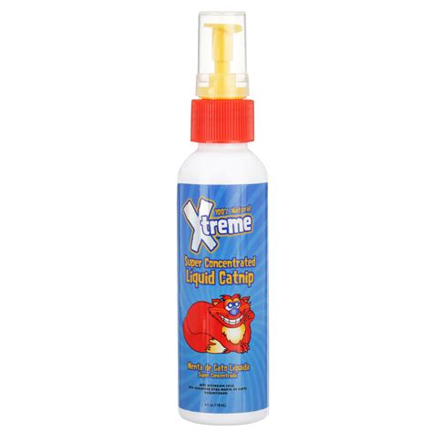 Xtreme Catnip Super Concentrated Liquid Catnip Spray for Cats, 4 oz ...