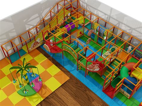 2 Level Farm Theme Playscape - Indoor Playgrounds International