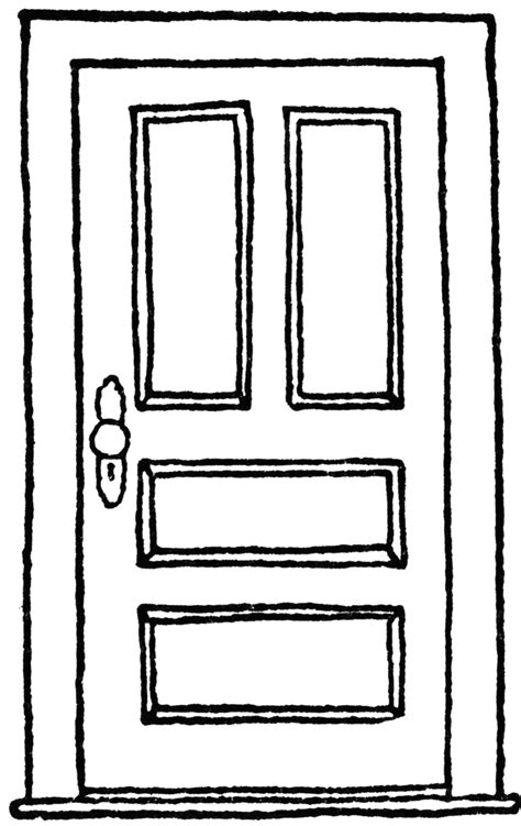 Front Door Makeover! | Free clip art, Clip art, Coloring pages