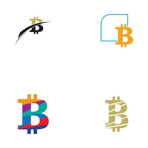 bitcoin logo illustration design template 3487879 Vector Art at Vecteezy