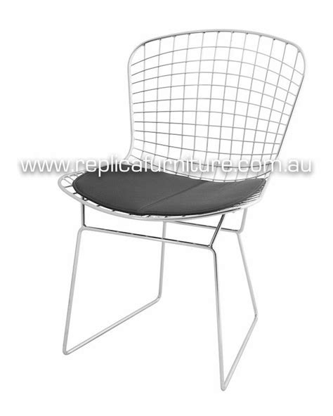 Replica Harry Bertoia Wire Chair Steel -- Harry Bertoia transformed industrial wire rods into a ...