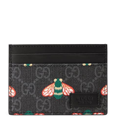 Gucci GG Supreme Bee Card Holder | Harrods NL