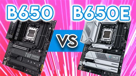 AMD B650E VS B650 Motherboards – What are the Key Differences? - GeekaWhat