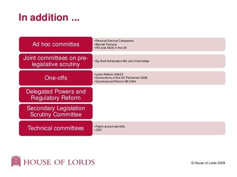 House of Lords select committees