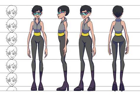 Nawaratt Hlaing - TVC animation Character Sheet