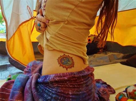 Sun & Moon tattoo ((LOVE THIS ONE!))