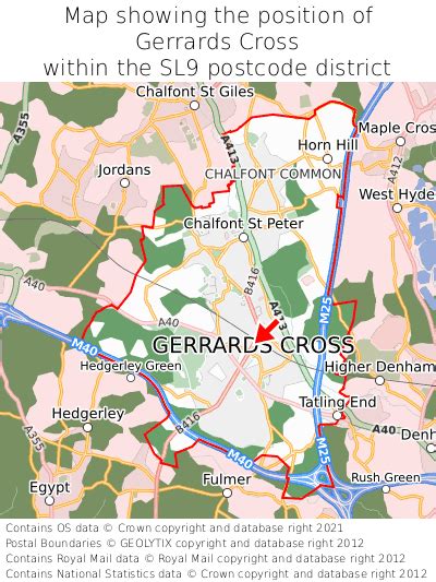 Where is Gerrards Cross? Gerrards Cross on a map