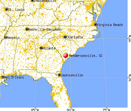 Hendersonville, South Carolina (SC 29488) profile: population, maps ...