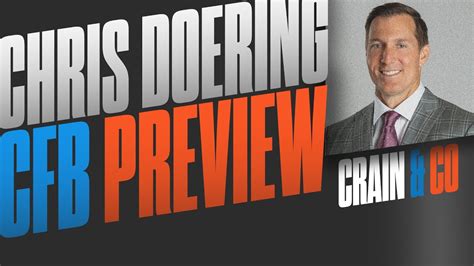 Former Florida Star Chris Doering Previews College Football - Win Big ...