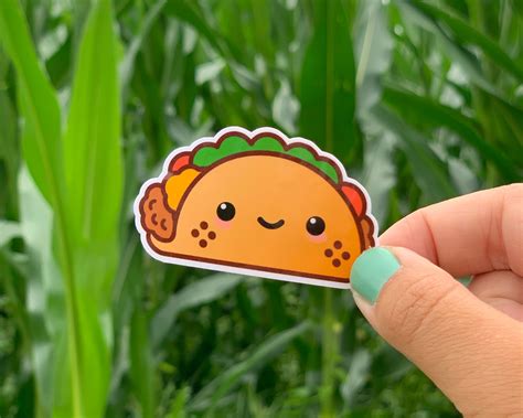 cute taco sticker