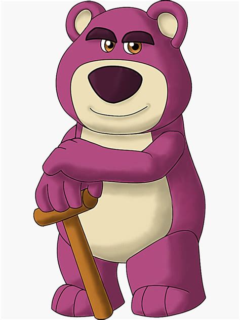 "Lotso Huggin Bear I'm A Hugger Graphic" Sticker for Sale by ...