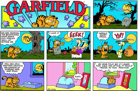 Garfield | Daily Comic Strip on October 30th, 1983 | Garfield comics ...