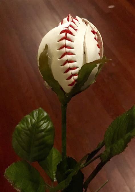 Baseball Roses/ Baseball Flowers Made From Real Baseballs Great for Gifts - Etsy