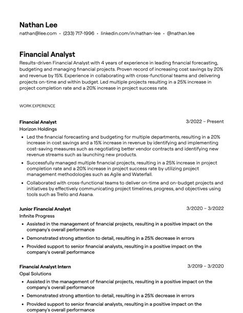 7+ Financial Analyst Resume Examples [with Guidance]