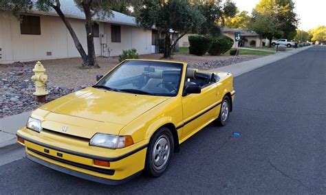 I Just Bought This Super Rare Honda CRX Convertible