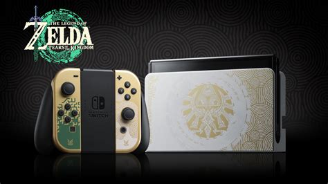 Nintendo Switch OLED The Legend of Zelda Tears Of The Kingdom Edition ...