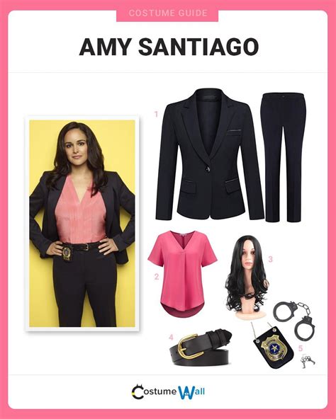 Dress Like Amy Santiago from Brooklyn Nine-Nine | Amy santiago, Detective outfit, Movie inspired ...