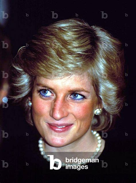 Image of Princess Diana attending a carol concert at Royal Festival Hall,