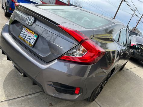 2020 HONDA Civic 4Dr SPORT Sedan at Premier Auto Visalia